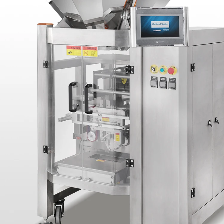 Automatic Granule Packing Machine Potato Chips All in One Weighing and Bagging Production Line