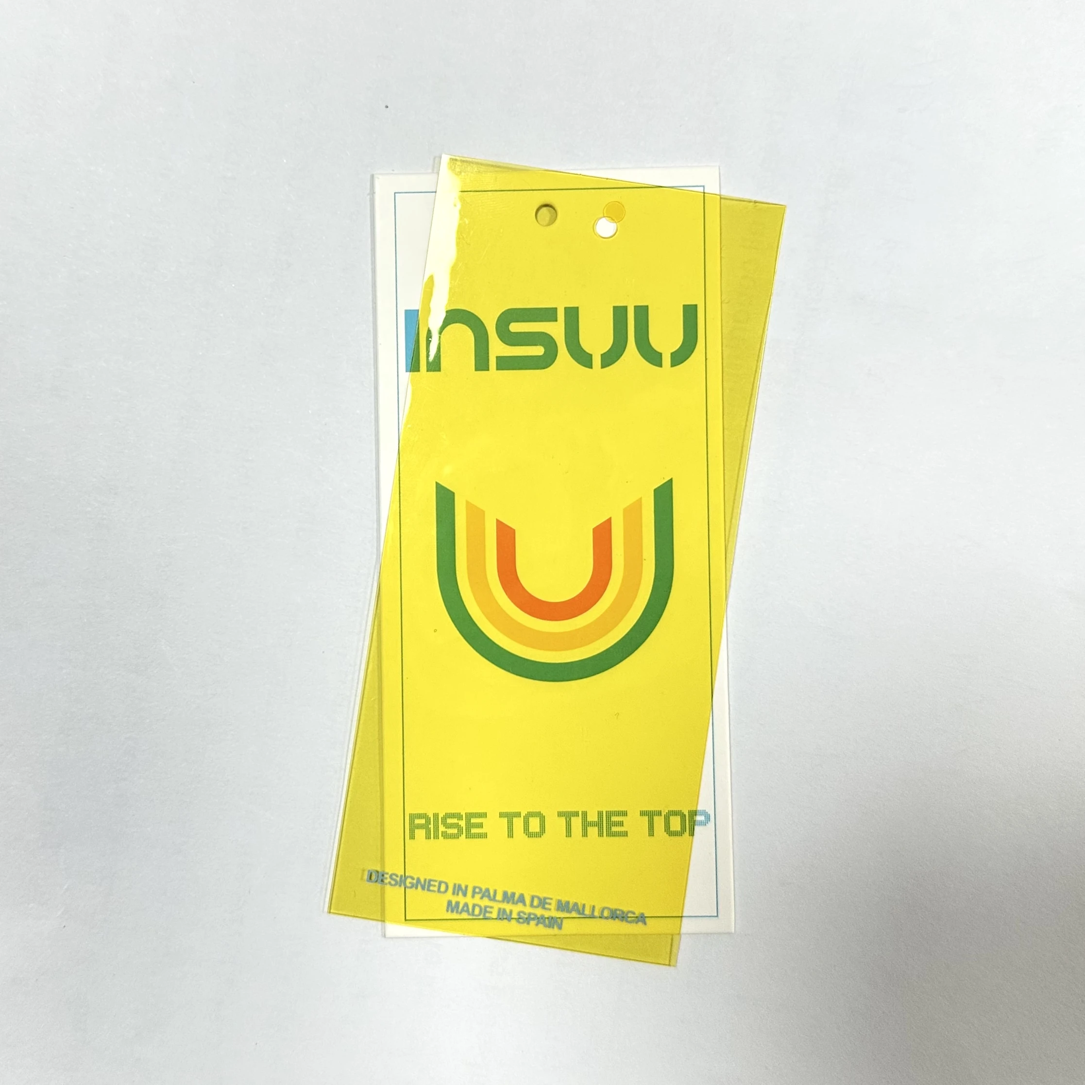 Custom Own Logo Hangtags Printed wrapping paper Hang tag For Clothing Tabs