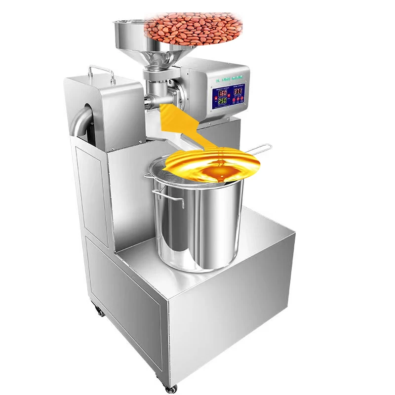 Commercial Use Peanut/avocado/soybean/ Screw Coconut Oil Cold Oil Press Machine Palm Oil Provided Automatic Palm Fruit