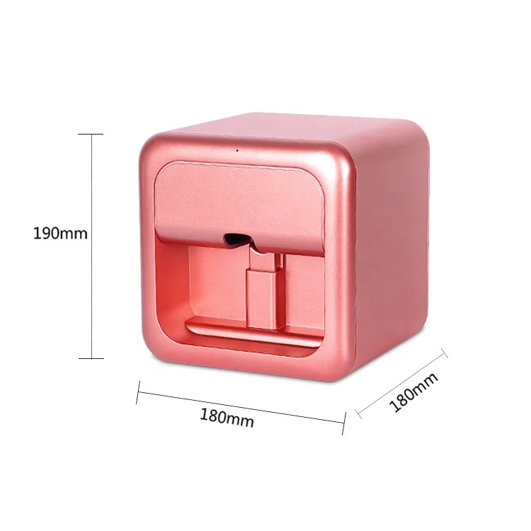 
QC*12354 operating easily good price nail art printer 3d nail printer 