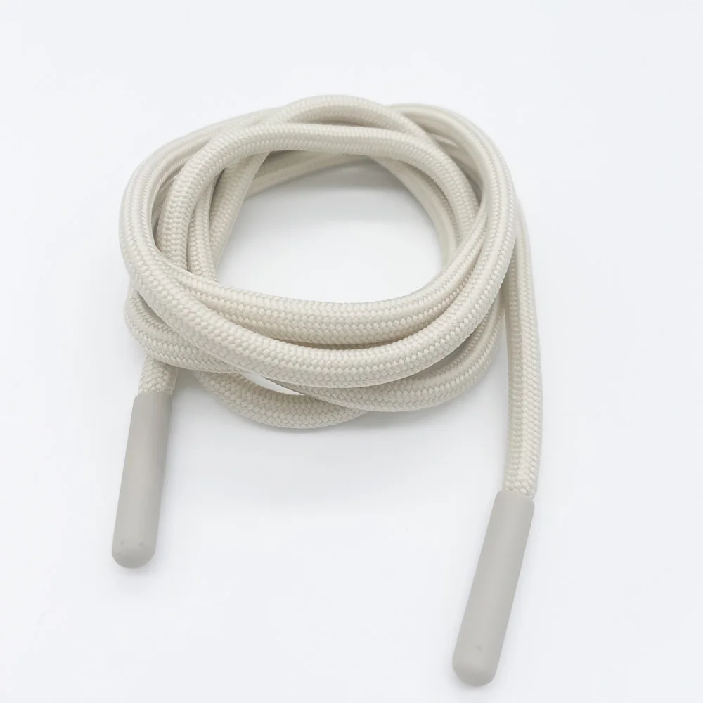 Factory Direct Eco-friendly Polyester Round Cord with Plastic Tips Multi Colors Drawcords for Shorts