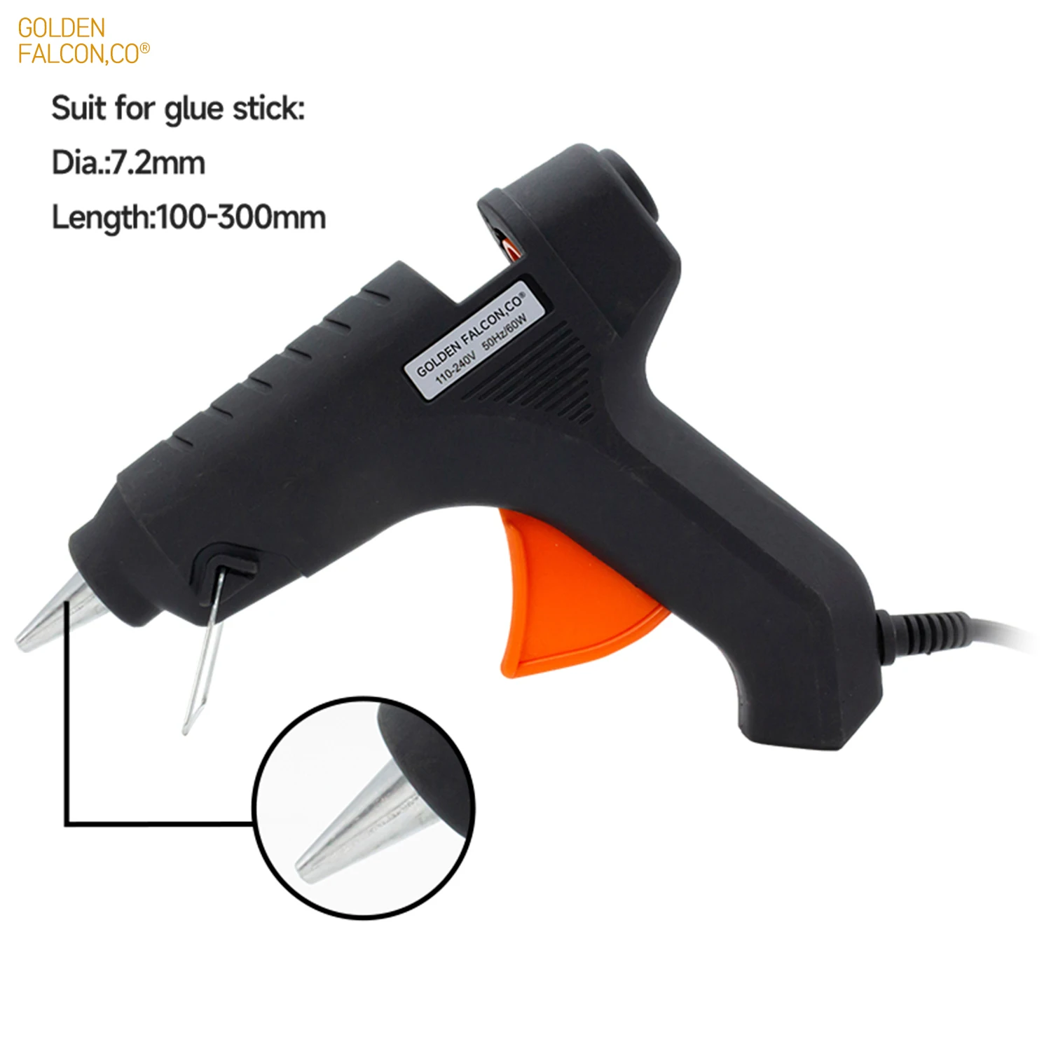 Brand New hot-melt glue guns 60w cordless hot glue spray gun with glue sticks