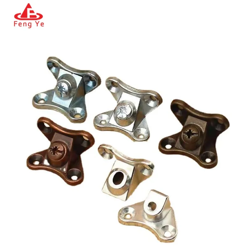 Discounted wardrobe butterfly Zamac furniture wooden corner cabinet joint connector