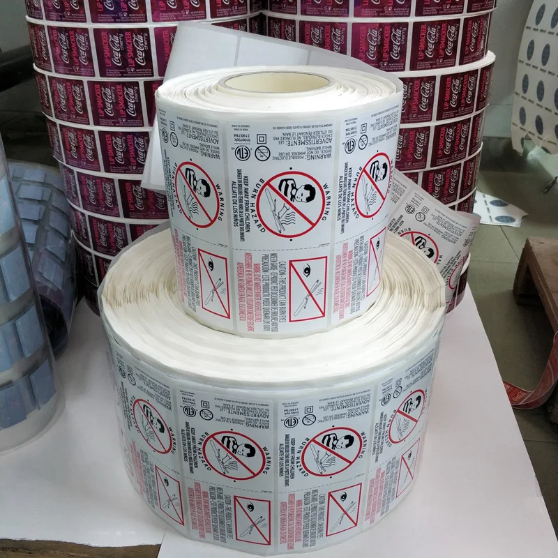 Packaging Self-adhesive Label Printing Supplementary Label Custom Printing Health Food Label Sticker