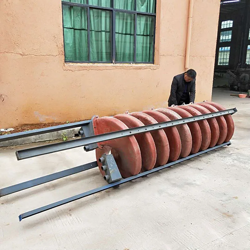 wanshuntong Fiber Glass Spiral Chute Concentrate Lead Ore Concentrate Gold Processing Spiral Separator