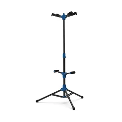GS-212 Galux guitar accessories double-bracket type floor stand Adjustable folding guitar stand Portable foldable guitar stand