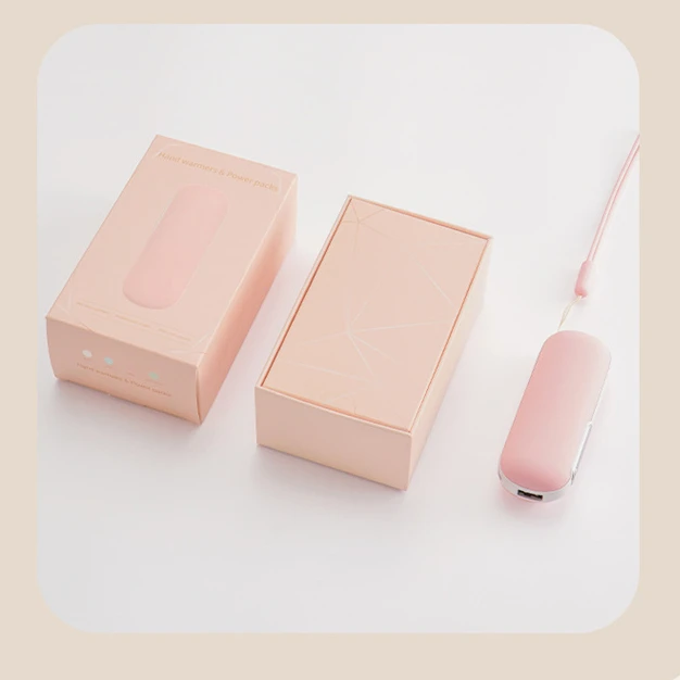 Mobile Power Heater Double Side Rapid Heating Electronic Hand Heating Customized Hand Warmers Wholesale