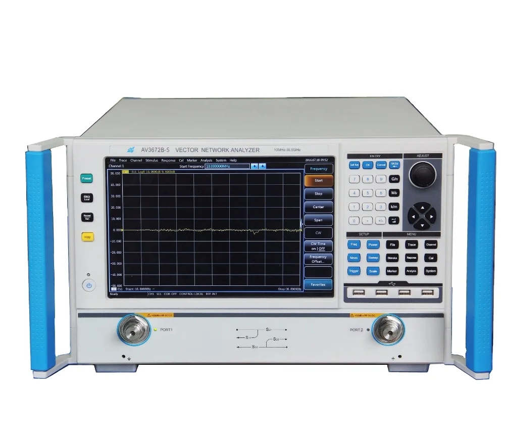 Ceyear 3672A/B/C-S 10MHz~43.5 GHz High Frequnecy Vector Network Analyzer