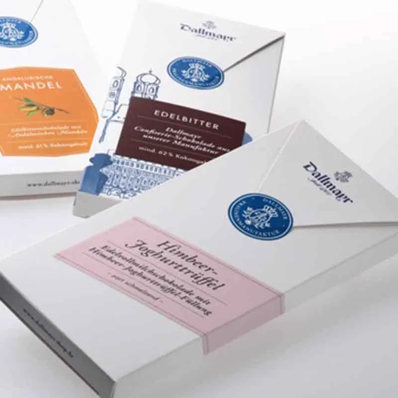 Wholesale Chocolate Bar Edible Packaging Empty Wedding Gift Boxes For Sweets And Chocolates