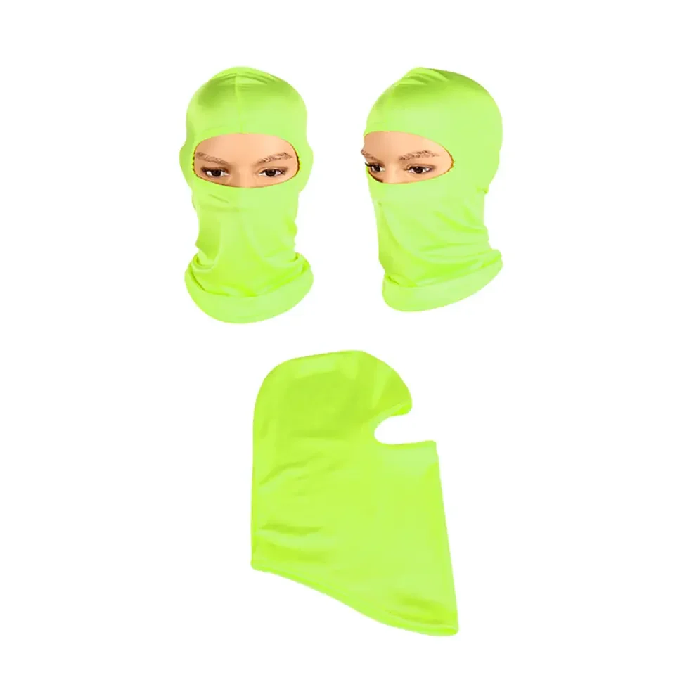 Cycling Balaclava Full Face Ski Mask Bicycle Hat Windproof Breathable Anti-UV Motocross Motorcycle Helmet Liner Hats