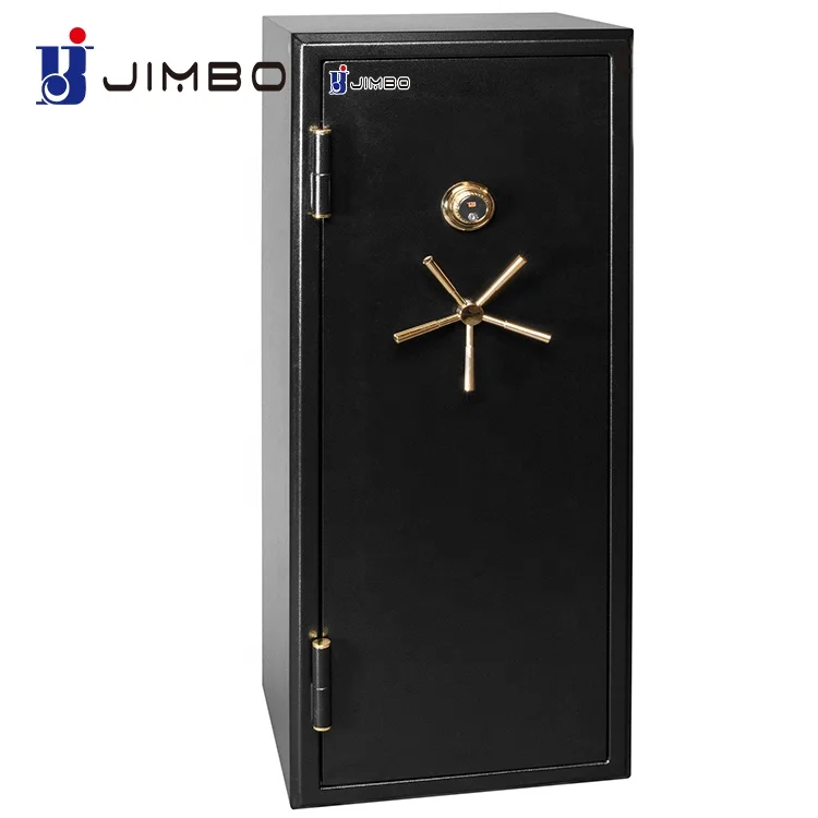 JIMBO Wholesale Fireproof Gun Safe with Gun Case Heavy Duty Steel Gun Safe
