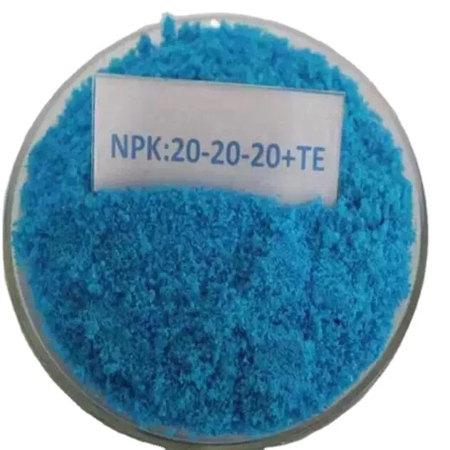 Manufacturer Supply  Organic NPK Full Water Soluble Compound Fertilizer NPK 20-20-20