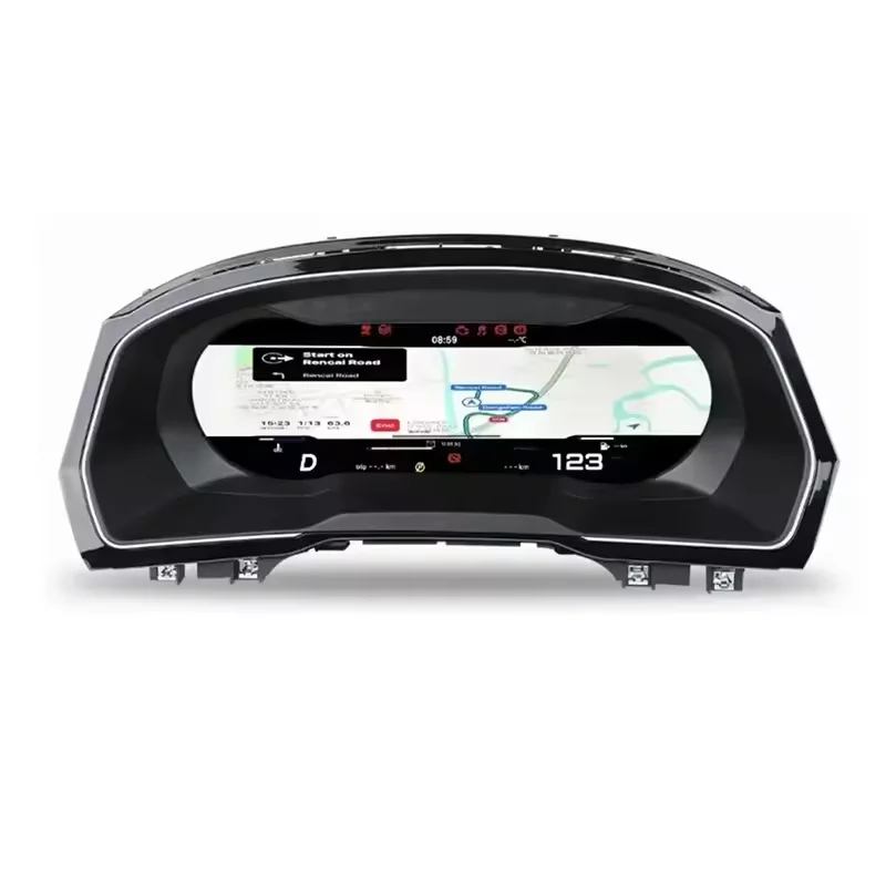 12.5-inch Wireless carplay Virtual Cockpit LCD Digital Cluster Dashboard for VW Magotan Passat B8 CC Arteon Variant 2015-2023