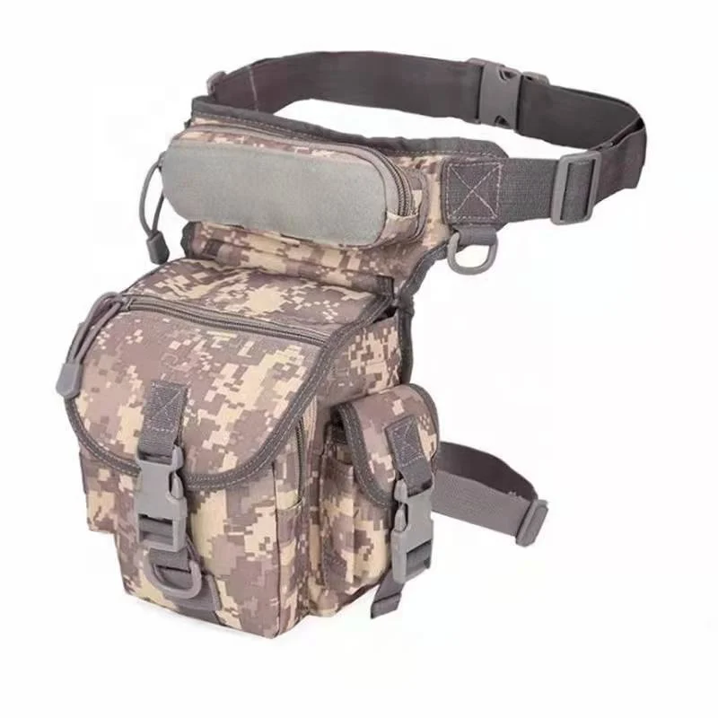 Waterproof Outdoors  Camouflage  Hunting  Waist Belt Hip Motorcycle Tactical Thigh Leg Bag  saddle  bag