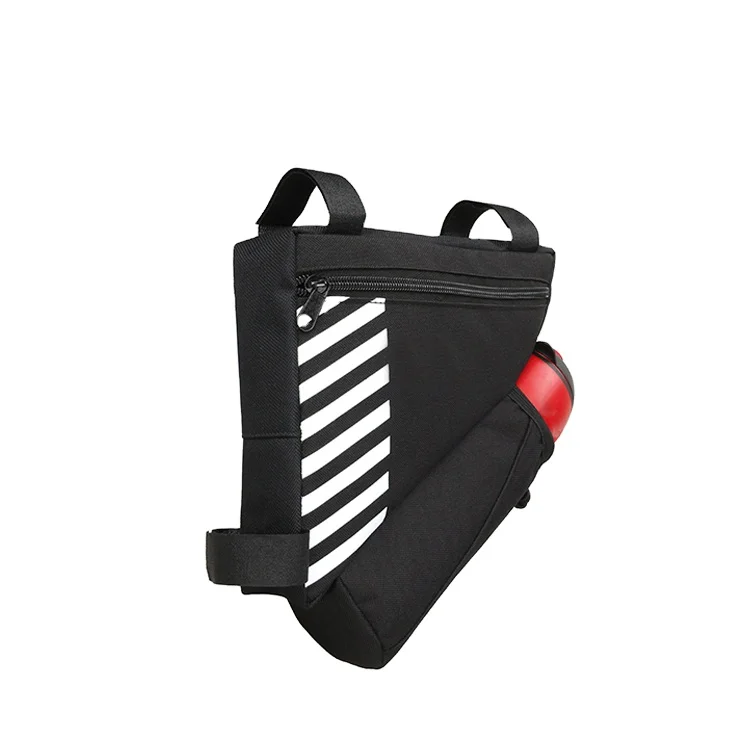 Large Capacity Frame Triangle Waterproof Bicycle Under Tube Bag Cycling Pack Bike Pouch Storage Bag Bike Triangle Bag