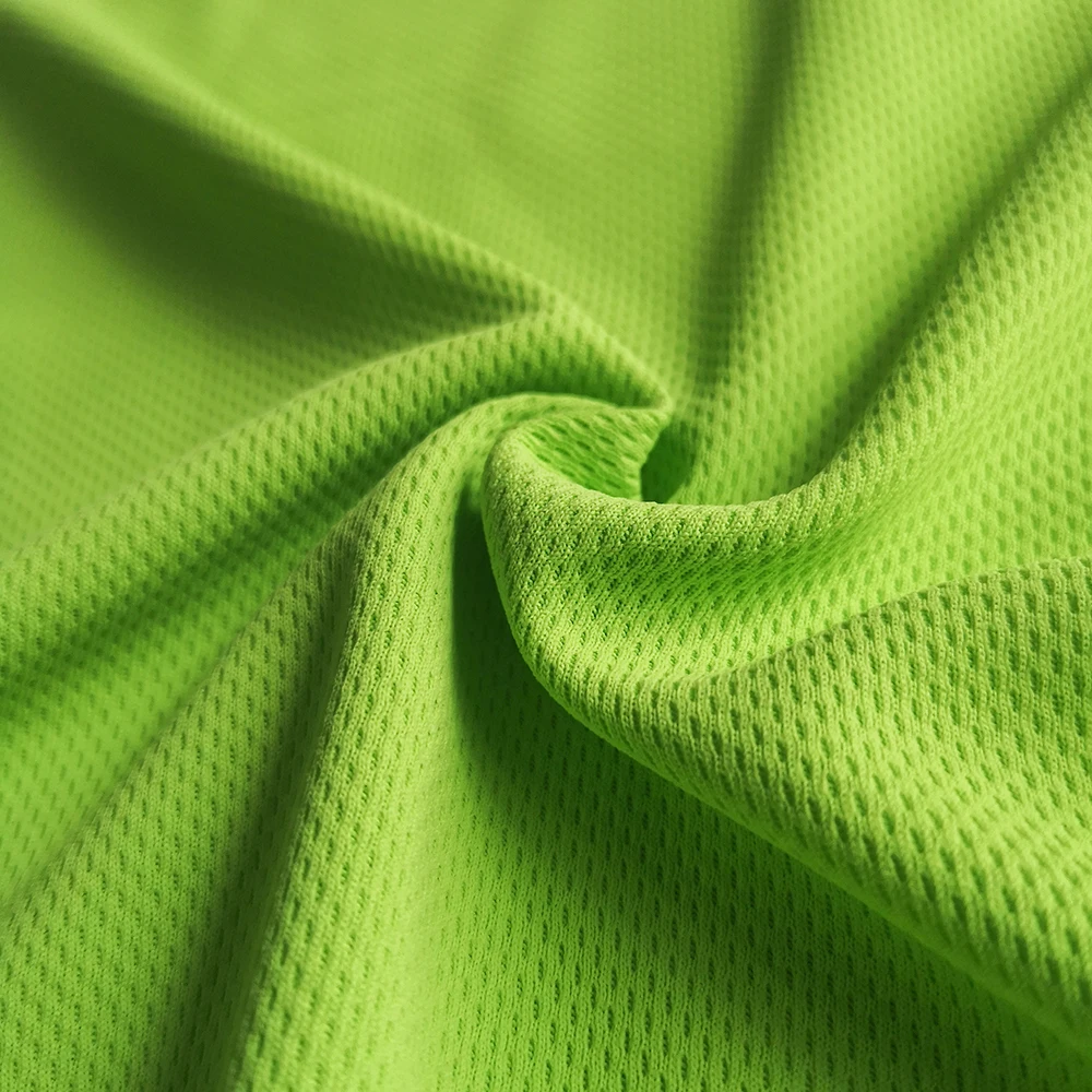 wholesale GRS certificate wicking recycle knitted fabric polyester for FILA dri fit shirts AH01