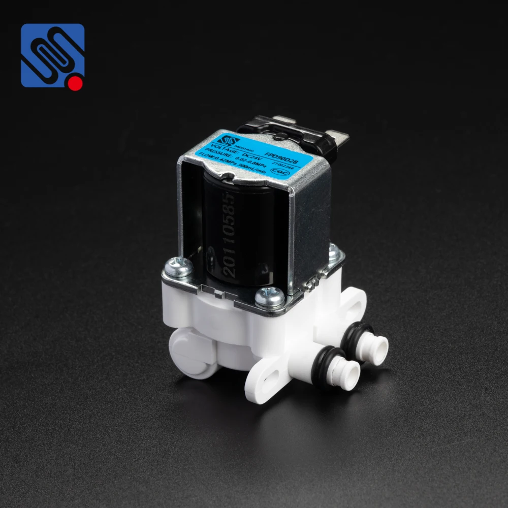 Meishuo FPD90D2B 7mm 12V 24VDC 220VAC one way Water Solenoid Valve for RO Water Purification System