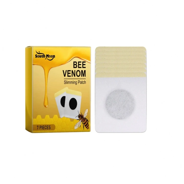 Пластырь для пчелиного яда с натуральными экстрактами лимфатических дренажных подушечек для женщин и мужчин