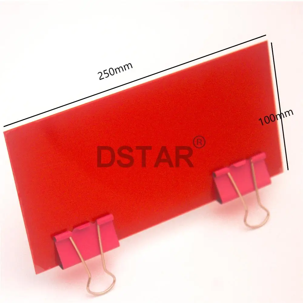 100*250mm New Water  Washable Photopolymer Gravure Plate for Pad Printing 0.52mm Thickness on Sale