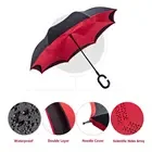 LS Hot Sale Full Color Printed Umbrella Inverted Reverse Umbrella