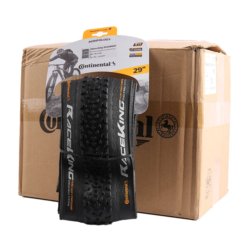 Continental 29 2.0 Tire Cross Speed Race King Bicycle Tire Anti Puncture 180TPI Folding Tyre Mountain Bike X-king A whole box