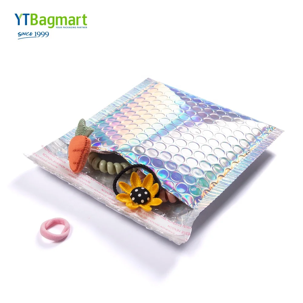 Экологически чистая отражающая алюминиевая пленка цветная упаковка голографические радужные металлические пузырьки