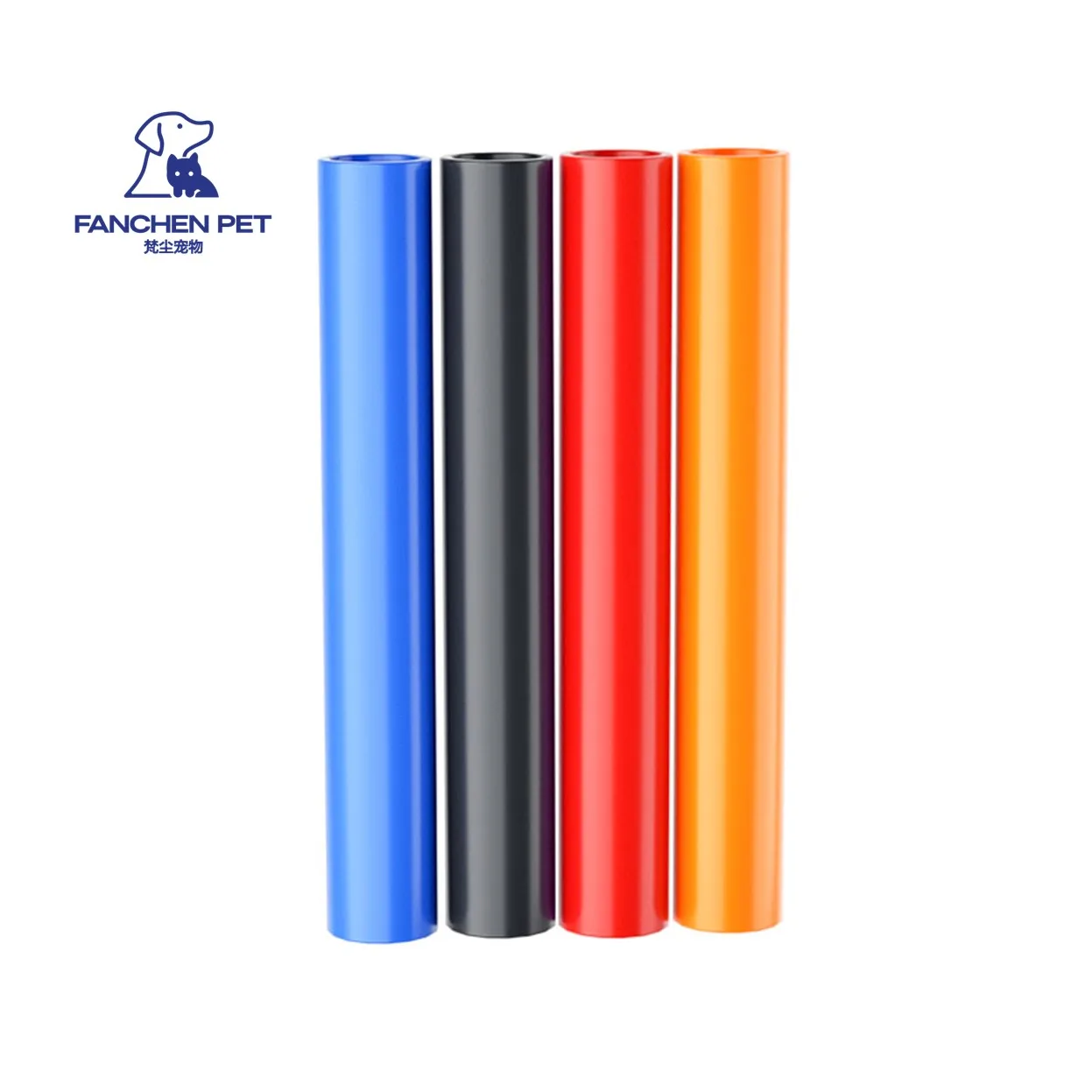 Blue Fish tank accessories PVC Pipe Plastic Rigid Tubing Round High Impact Drain Pipe