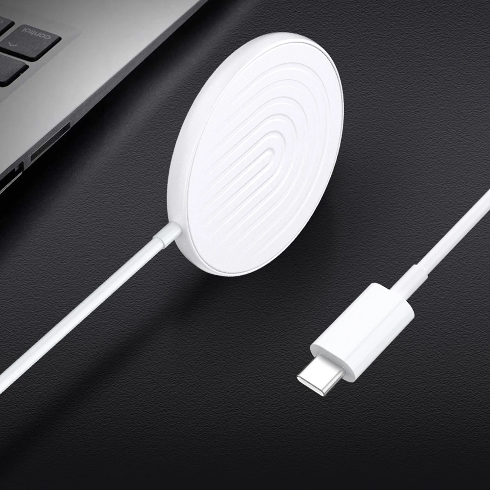  USB C 15 Вт OEM/ODM магнит Magsafing Быстрая зарядка магнитное QI Mag безопасное беспроводное зарядное устройство для i phone 12 / pro