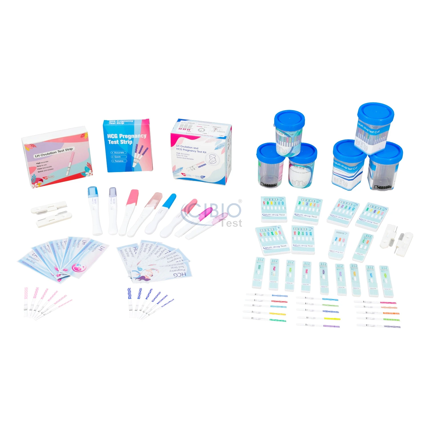 Rapid Vitro Diagnostic Use Highly Sensitive 20 50 ng/mL THC Marijuana urine drugs test kits