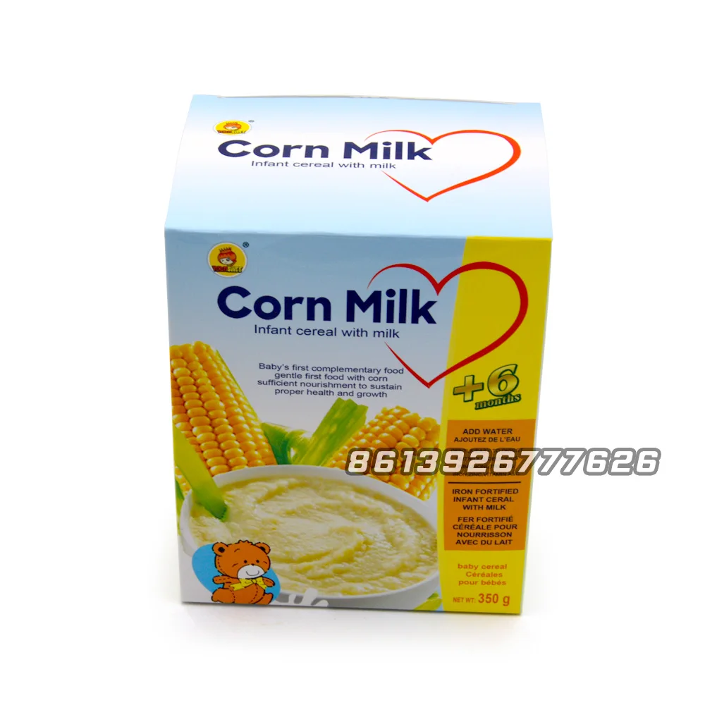 
corn milk powder infant cereal with milk 