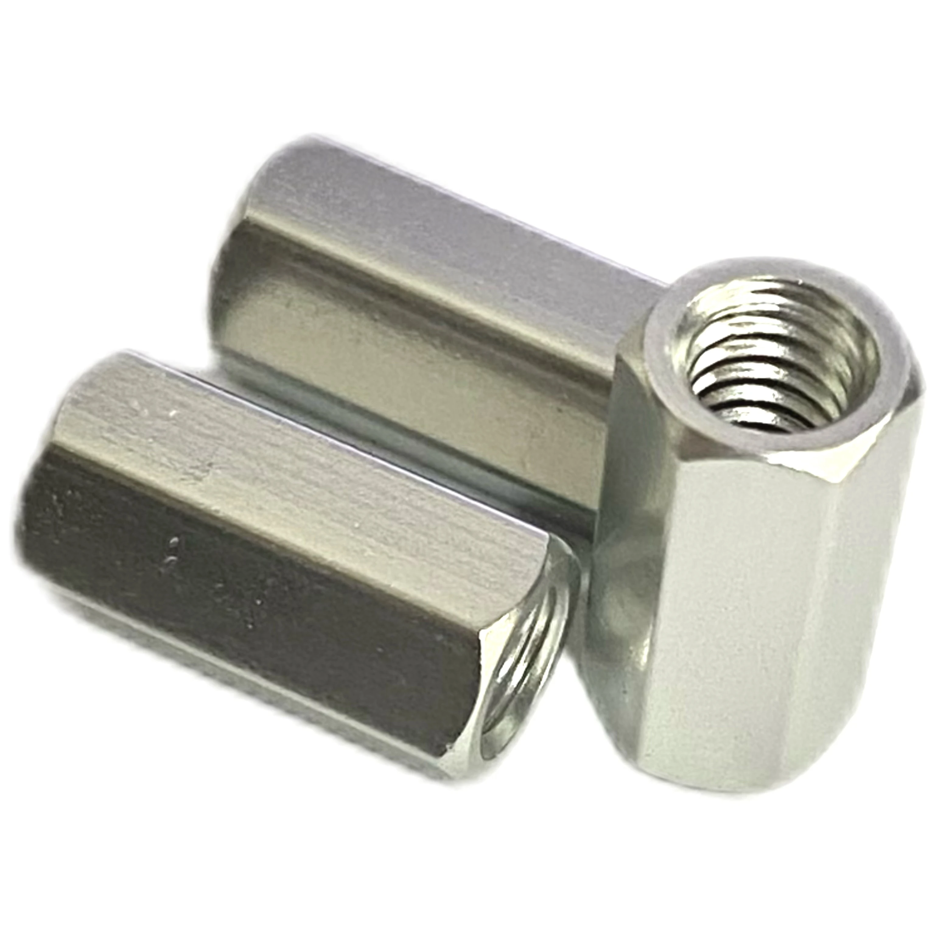 Long Hex Sleeve Nut Stainless Steel M3 M4 M5 M6 M8 M10 Coupling Nut
