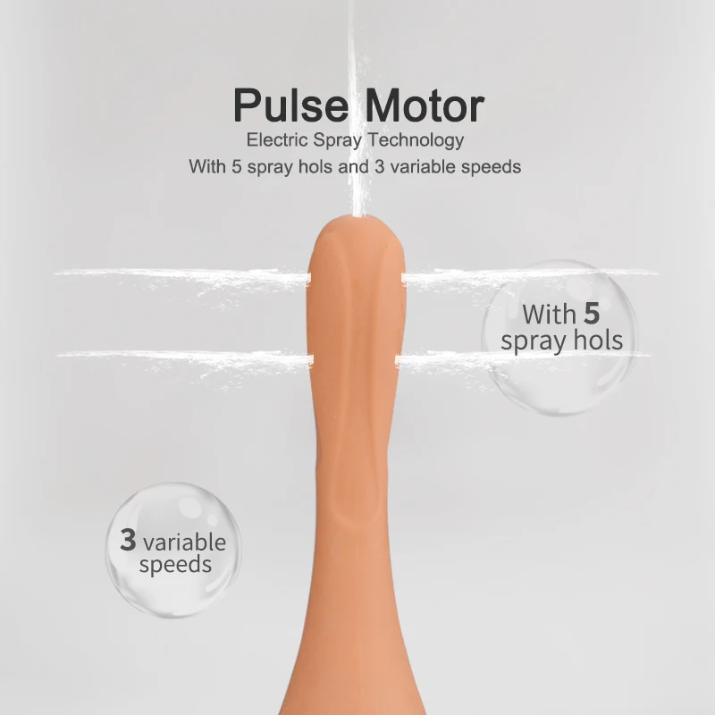 Rectal Syringe Flow Anal Silicone Enema Colon Cleaner Anal Cleaner Toys Personal Care Cleaning Tools Adult Hygiene Products