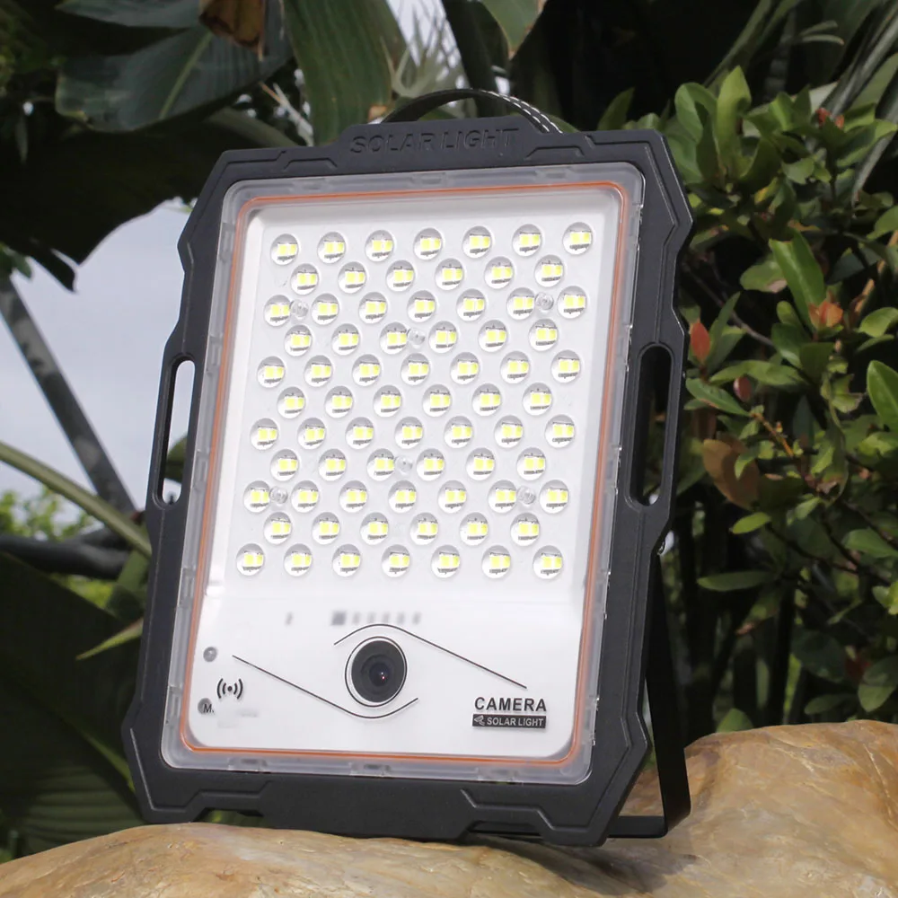 Solar Flood Lights Outdoor Spotlight  IP66 Waterproof with Remote Controller  Built-in Battery Solar Panel 25W 40W 60W 100W 200W