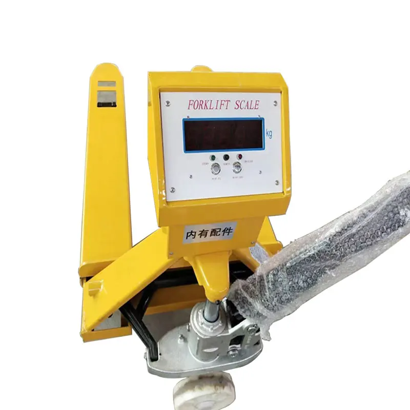 Nylon wheel 2.5 Ton Weighing Scale Hand Pallet Truck