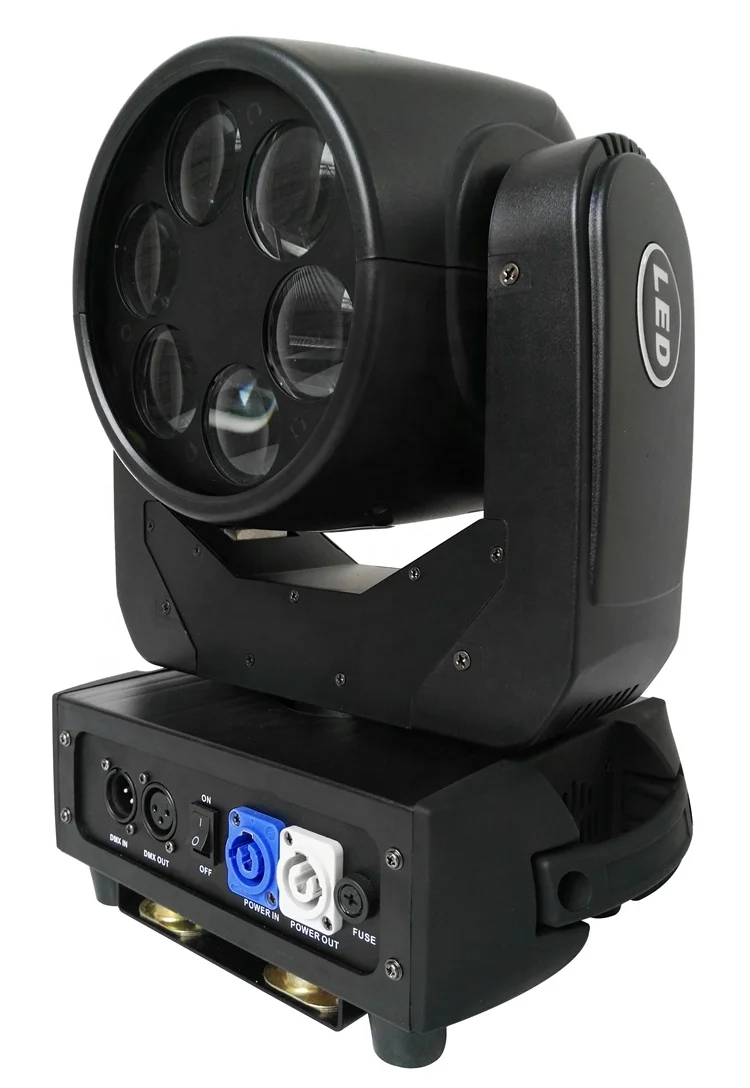 Pro Stage Disco DJ Nightclub KTV Bar Light 6x25 Watt 6x25Watt FX Rotate Kaleido Pixel 6x25W LED Moving Head Beam