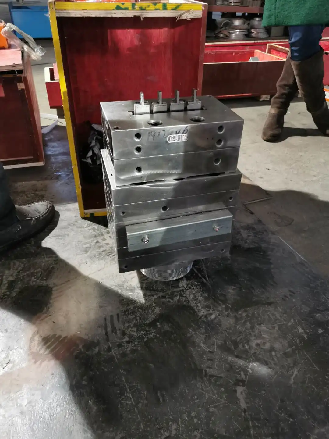 Hot Sell Pvc Marble Baseboard Profile Extrusion Machine Line