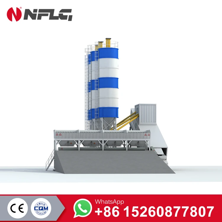Factory Price YHZS150 Mixer Plant Ready-Mixed Harga Elba Mini Mix Small Concrete Batching Plant For Sale
