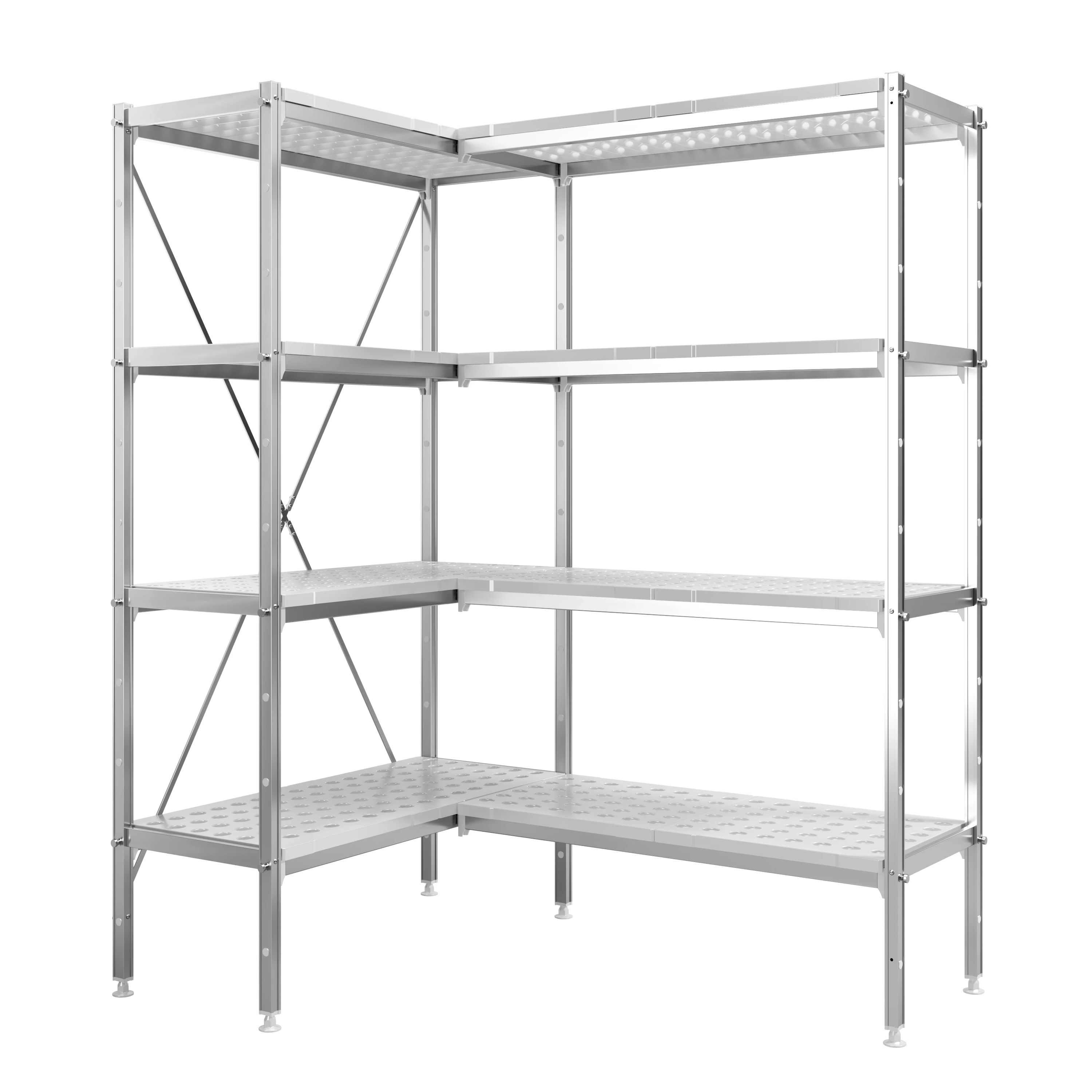 Durable Racking/Assembled Shelving /Storage Racking/Warehouse Aluminum Flow Racks