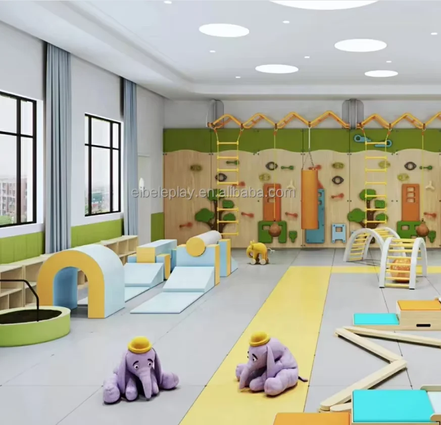 Occupational Physical Therapy Sensory Room Equipment Kids Gym Set Activity Room Indoor Playsets for Autistic Children