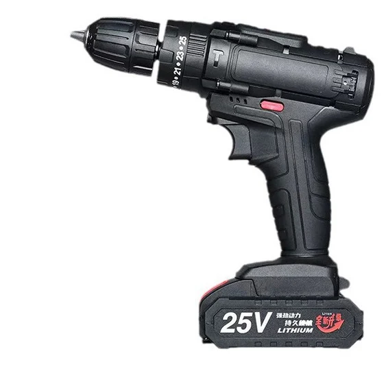 DD3429  Electric Screwdriver DIY Home Repairing Torque Impact Brushless Motor Practical Screw Driver Cordless Hand Drill Set