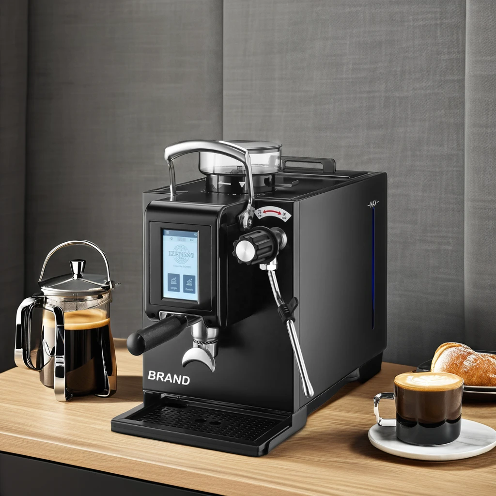 Новое поступление офисный сенсорный ЖК-экран Pid температурная система 20 бар эспрессо машина