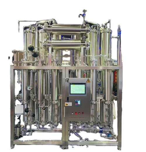 Electropolished stainless steel commercial water distillation machine