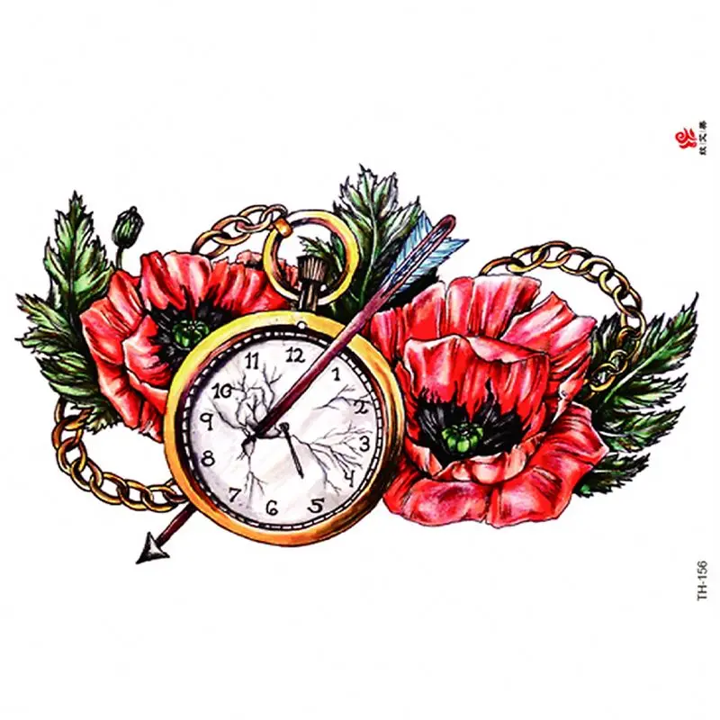 Large Image For Full Arm Temporary Tattoo Sticker Wholesale High Quality Body Visible Half Sleeve Stickers