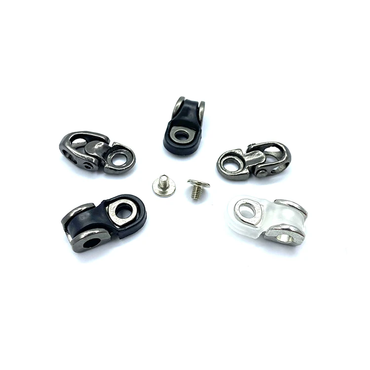 Metal eyelets with hooks shoe accessories hiking hook rivet shoelace buckle shoe lace hooks metal buckles for shoes