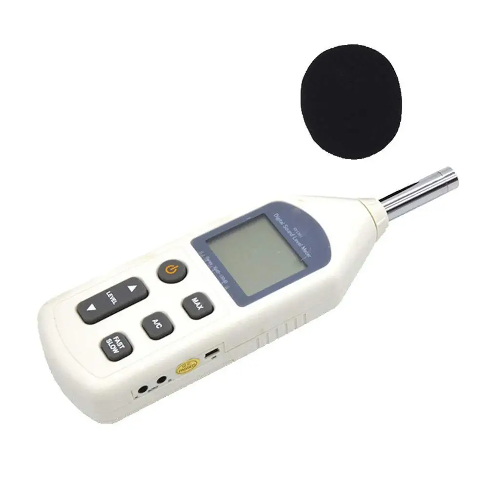 Digital Sound Level Meter Tester 30-130dB USB Noise Measurement Tool