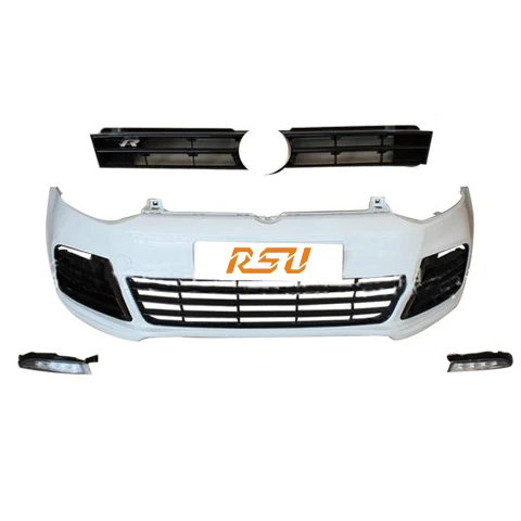 For VW Polo R front bumper assy for tuning parts pp material 2010