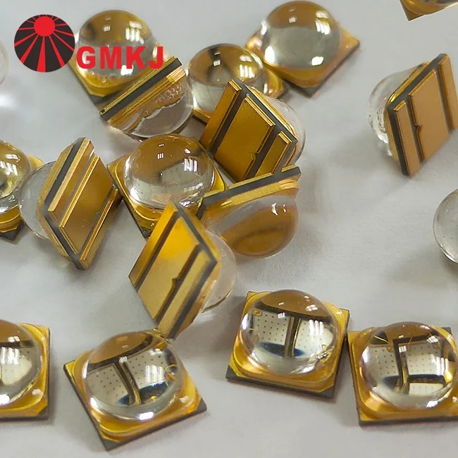 high power 6565 6868 uva led light 380nm 390nm uv led diode 10w 12w 60 degree led chip