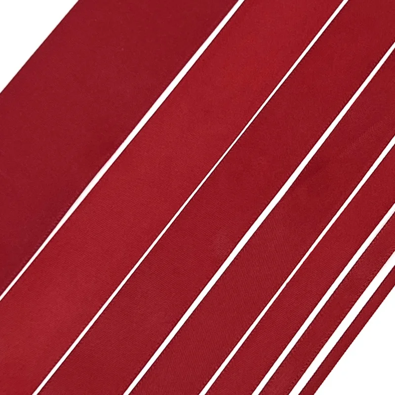 Customized Christmas Gift Ribbon Satin 1 1/2 Satin Ribbon Roll 4cm 100 Yards For Wedding Party Decoration