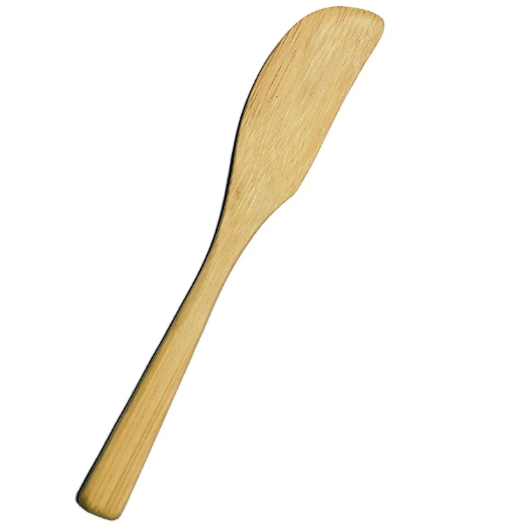 Горячая Распродажа 2020, бамбуковые столовые приборы, многоразовый десертный бамбуковый нож