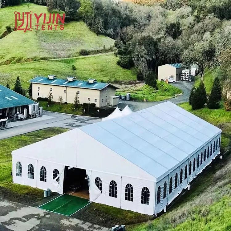 Outdoor wedding marquee events tent or indoor party for 200 300-350 people